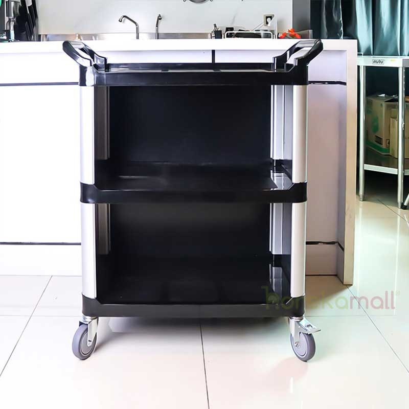 Trolley Piring 3 Susun / Troli Makanan Tertutup | Mutu PDT-3LC - 2928