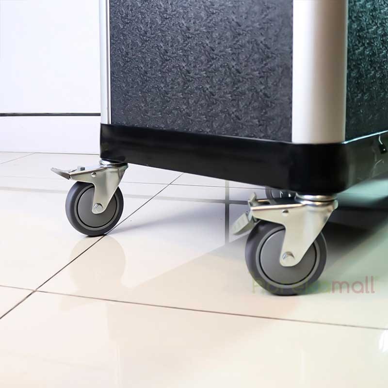 Trolley Piring 3 Susun / Troli Makanan Tertutup | Mutu PDT-3LC - 2929