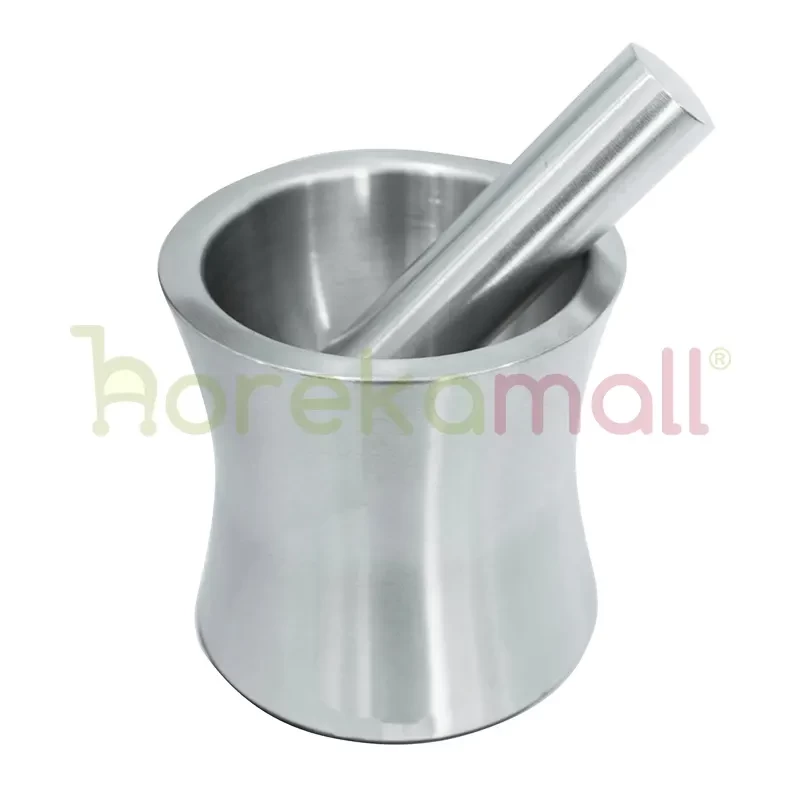 Tumbukan Obat | Cobek Stainless | Mortar Ingredients | Mutu MI-120A - 1876