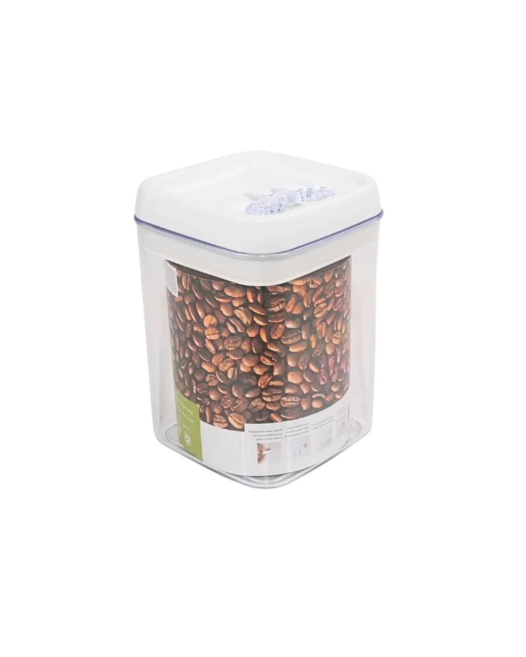 Penyimpanan Biji Kopi Kokoh & Elegan Kedap Udara Storage Sealed Tank 1,7L | Mutu SST-268S - 3620