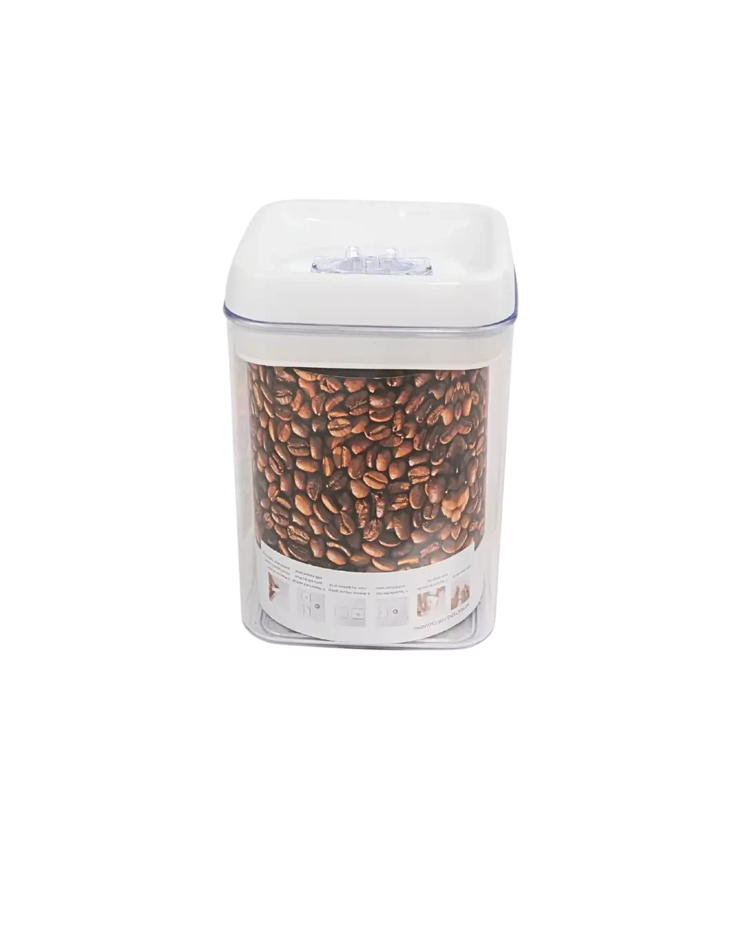 Penyimpanan Biji Kopi Kokoh & Elegan Kedap Udara Storage Sealed Tank 1,7L | Mutu SST-268S - 3623